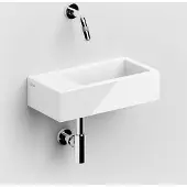 Clou Flush 3 keramische fontein 36cm zonder kraangat links wit glans