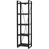 LivingFurn Norris wandkast 55x40x200cm
