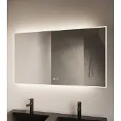 Gliss Design Style spiegel met LED-verlichting en verwarming 100x70cm