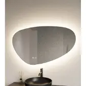 Gliss Design Trendy spiegel met LED-verlichting 90cm