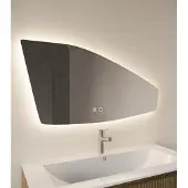 Gliss Design Tartaros spiegel met LED-verlichting en verwarming 100x50cm