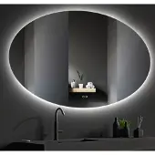 SaniGoods Roan ovale spiegel met LED-verlichting 100x75cm