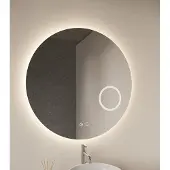 Gliss Design Sol ronde spiegel met LED-verlichting 80cm