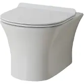 Eastbrook Northall randloos hangend toilet wit glans