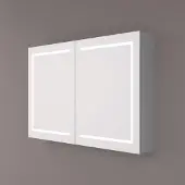 HiPP Design 61000 spiegelkast met LED en spiegelverwarming 120x70x14cm
