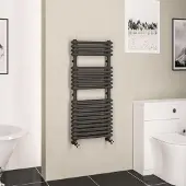 Eastbrook Imperia 2 koloms handdoekradiator 50x115cm 999W antraciet