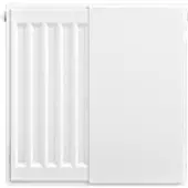 Eastbrook plaat voor paneelradiator 40x40cm wit glans