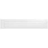 Eastbrook plaat voor paneelradiator met streep 200x40cm wit glans