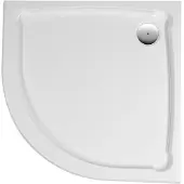 Gelco Diona kwartronde douchebak 90x90cm wit