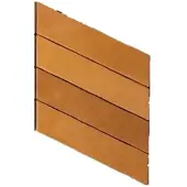 Terre d'Azur Granada wandtegel 6,4x27,5cm rechts bruin
