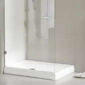 Riho Davos rechthoekige douchebak 120x80cm wit glans
