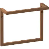 Brauer handdoekrek 35cm koper geborsteld PVD