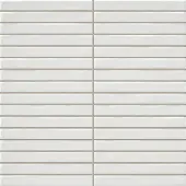 Jabo Pencil Kromo White mozaïektegel 35x35cm