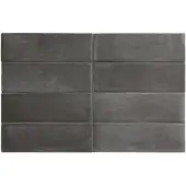 Jabo Premium Koko wandtegel 15x5cm zwart mat