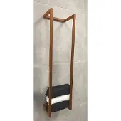 Mueller Bronzo handdoekrek industrieel 95x25x20cm brons koper geborsteld