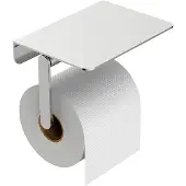 Mueller Hilton toiletrolhouder met planchet chroom