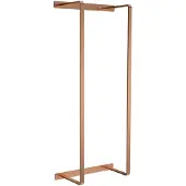 SaniGoods Basil verticale handdoekrek 28x67cm koper geborsteld