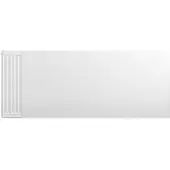 Eastbrook plaat voor paneelradiator 150x60cm wit glans