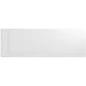 Eastbrook plaat voor paneelradiator 180x60cm wit glans