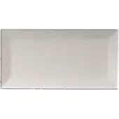 Terre d'Azur Metro wandtegel 10x20cm wit