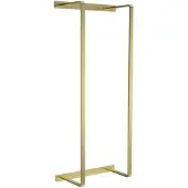 SaniGoods Basil verticale handdoekrek 28x67cm goud geborsteld