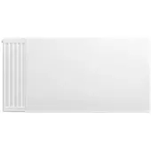 Eastbrook plaat voor paneelradiator 120x60cm wit glans