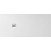 Gelco Mitia rechthoekige douchebak stone-look 200x90x3cm wit