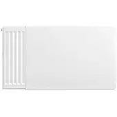 Eastbrook plaat voor paneelradiator 90x50cm wit glans