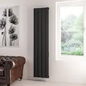 Eastbrook Derwent elektrische paneelradiator 40x180cm 800W zwart mat