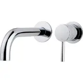 Mueller Round inbouw wastafelkraan met Coolstart chroom