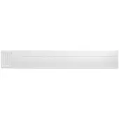 Eastbrook plaat voor paneelradiator met streep 200x30cm wit glans