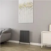 Eastbrook Kingswood paneelradiator 50x60cm 532W antraciet mat