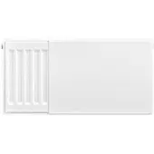 Eastbrook plaat voor paneelradiator 60x30cm wit glans