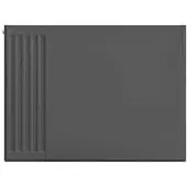 Eastbrook plaat voor paneelradiator 80x60cm antraciet