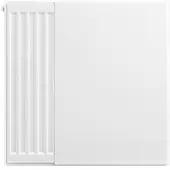 Eastbrook plaat voor paneelradiator 60x60cm wit glans