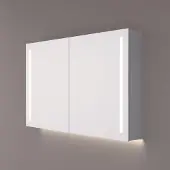 HiPP Design 42000 spiegelkast met LED en spiegelverwarming 140x70x14cm