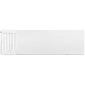 Eastbrook plaat voor paneelradiator 100x30cm wit glans