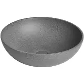 Sapho Turf betonnen waskom 44cm zwart graniet