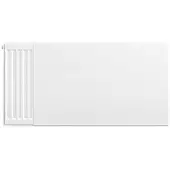 Eastbrook plaat voor paneelradiator 100x50cm wit glans