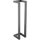 Mueller Ferro handdoekrek 12,5x50cm gunmetal