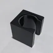 Saniclear Nero handdouche houder tbv opbouw badkraan