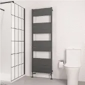 Eastbrook Kingswood handdoekradiator 60x180cm 1106W antraciet mat