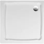 Gelco Diona vierkante douchebak 90x90cm wit