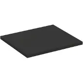 Comad Talia Casella wastafel toppaneel 60cm zwart eiken