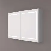 HiPP Design 61000 spiegelkast met LED en spiegelverwarming 60x70x14cm
