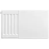 Eastbrook plaat voor paneelradiator 50x30cm wit glans