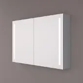 HiPP Design 41000 spiegelkast met LED en spiegelverwarming 60x70x14cm