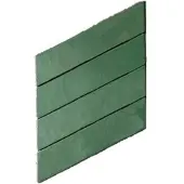 Terre d'Azur Granada wandtegel 6,4x27,5cm links groen