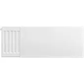 Eastbrook plaat voor paneelradiator 80x30cm wit glans