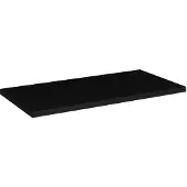 Comad Nova Black wastafel toppaneel 80cm zwart